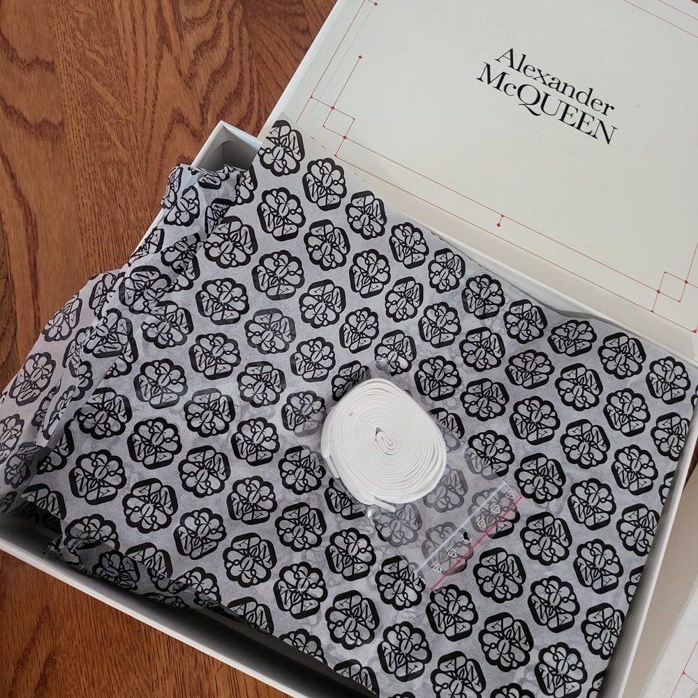 Alexander McQueen White Athletic Shoes - Picture 11 of 11